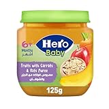Hero Baby Mixed Fruits with Cereals Jar, 125 gm