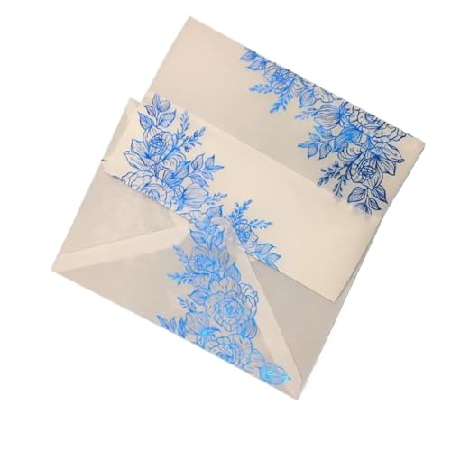 Enveloppes en vélin translucide pour vos invitations de mariage élégantes