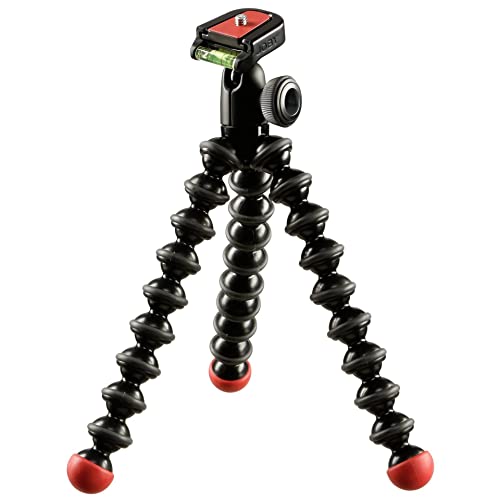 Joby GorillaPod Action Video Tripod (Black and Red)- A Strong, Flexible, Lightweight Tripod for GoPro HERO6 Black, GoPro HERO5 Black, GoPro HERO5 Session, Contour and Sony Action Cam by Joby - Used condition - CA$33.46