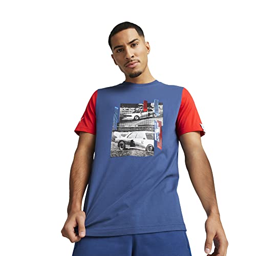 Camiseta Puma BMW M Motorsport de hombre acabados premium y algodón suave de alta densidad