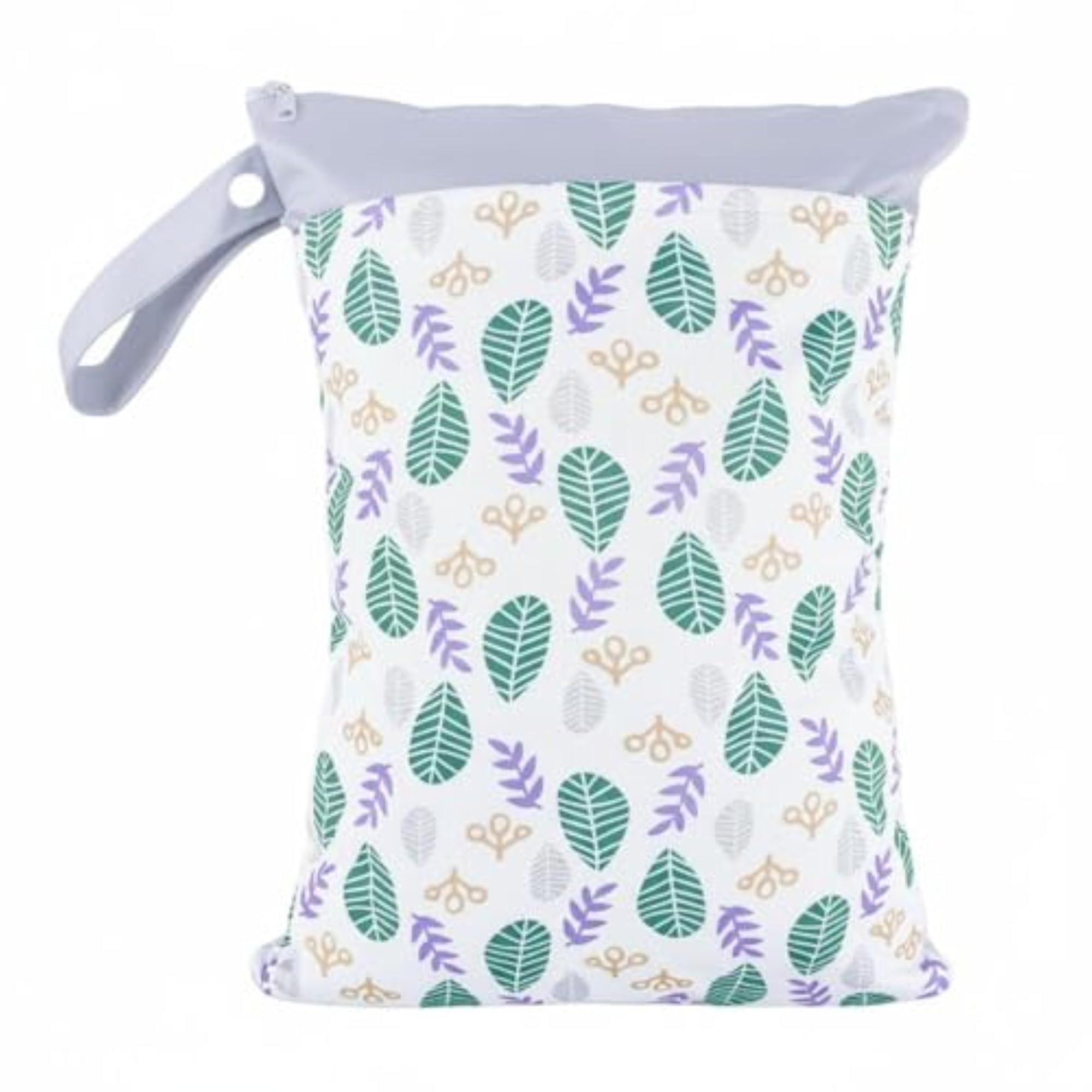 Reusable Leak-Resistant Wet Dry Diaper Bag, Waterproof Travel Pouch