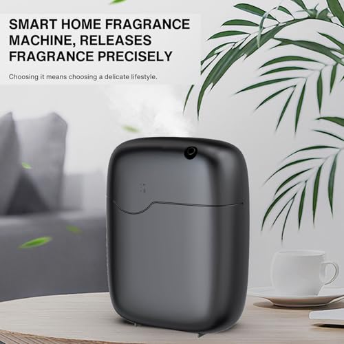 Diffuseur d'huiles essentielles intelligent noir pour hôtel et bureau