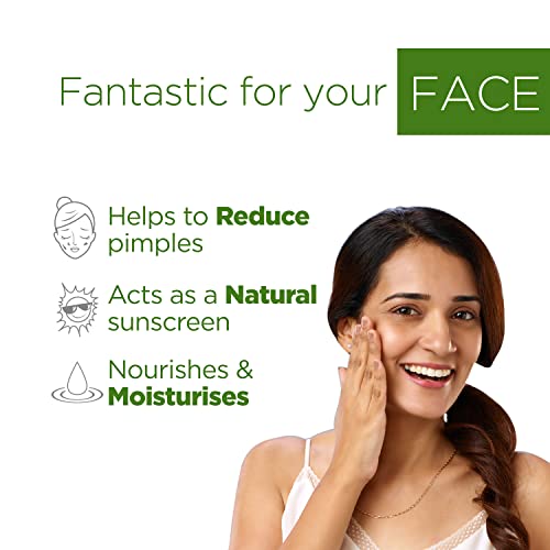 BOROPLUS Aloe Vera Gel with Green Tea & Vitamin E | 100% Organic, Non-Sticky | Soothes Sunburn, Fights Pimples, Moisturizes Skin | Paraben-Free | 6.76 Fl Oz (200ml)