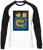 Princesa Chicles Roca Hombres Mujeres Unisexo Béisbol Camiseta Blanco Negro Mangas Largas Men Women Unisex Baseball T-Shirt White L