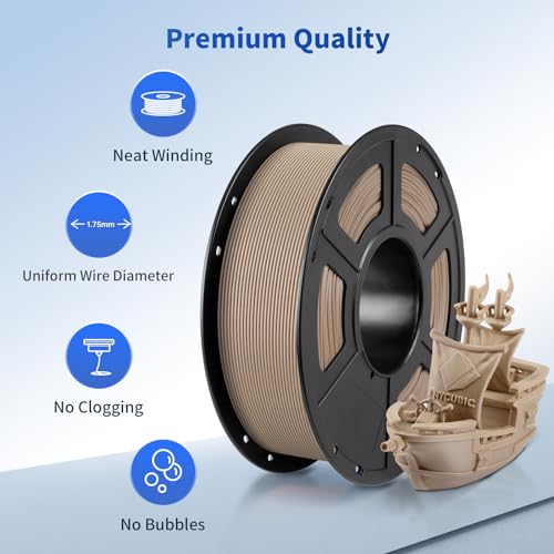 Anycubic HPLWO-10-US-0728-2 Wood Pla 3D Printer Filament thumb #1