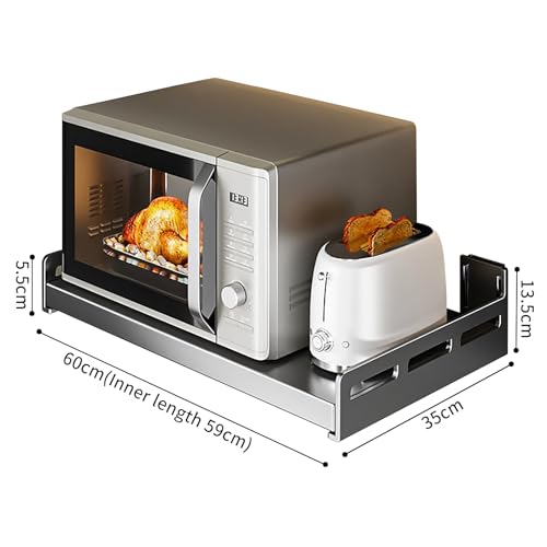 Étagère de cuisine pour micro-ondes facile à installer - 3