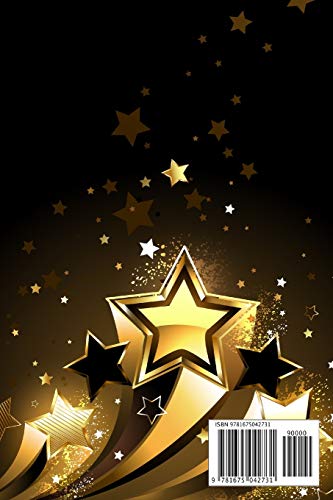 Best Chief Executive Officer Ever: Lined Journal (Black and Gold Stars Design) image 4
