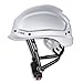 uvex Schutzhelm pheos alpine Multifunktionshelm Bergsteigerhelm Arbeitshelm Sporthelm Kletterhelm Bauhelm EN397 u. EN12492, Farbe:weiß