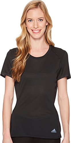 T-shirt Adidas Supernova running femme noir S manches courtes sport