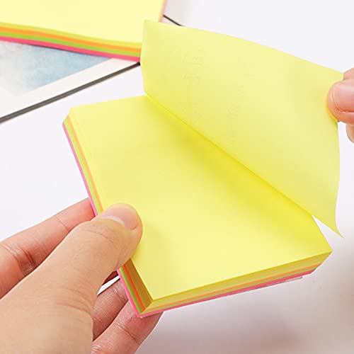 Kubus Notes, Roze en Geel, 76 mm x 76 mm, 325 Vellen/Blok 20