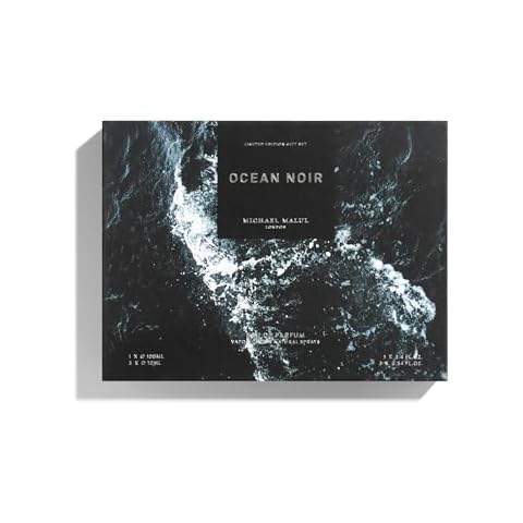Michael Malul Ocean Noir Eau de Parfum Gift Set - 100ml | 10ml Cover