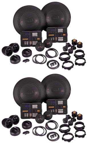 Audiosavings Bundle: (2) Pair Kicker 51KSS504 5.25