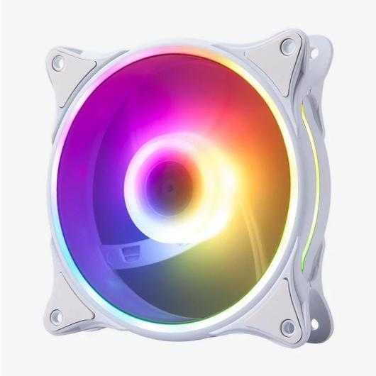 Ventilador Hiditec N18 ARGB/ 12cm/ Blanco