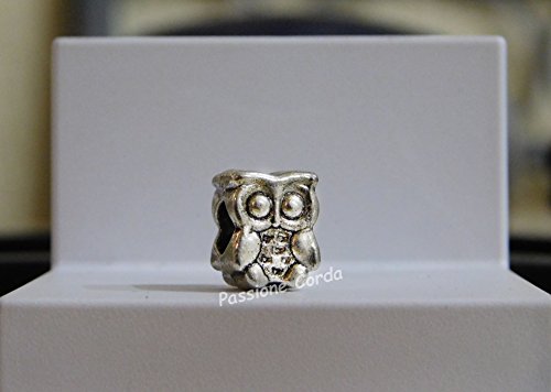 Mod. Pandora Ciondoli GUFO PORTAFORTUNA in metallo...