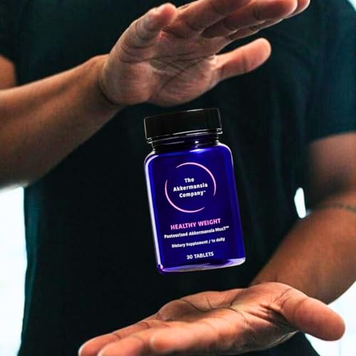 Akkermansia Probiótico | Suplemento Dietético con Akkermansia Muciniphila Pasteurizada | Salud Intestinal, Flora Digestiva y Apoyo al Peso Saludable | 30 Unidades