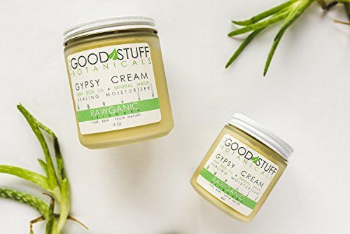 The Good Stuff Botanicals Gypsy Cream - Organic Hemp Oil And Hot Spring Water Face Moisturizer 4Oz #TOP2
