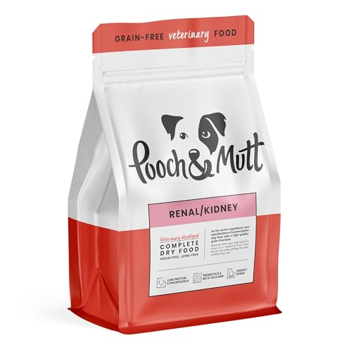 Pooch & Mutt - Getreidefreies Tierarzt-Diätfutter, Nierenfunktion, 1,5 kg