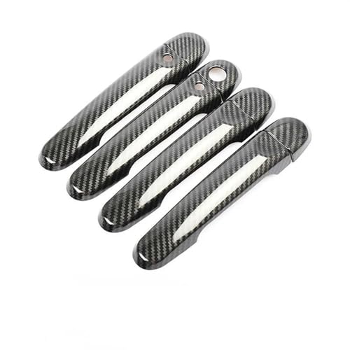 Protectores de manija puerta de coche Nissan Cube Z12 2009-2017, adhesivos Carbon A