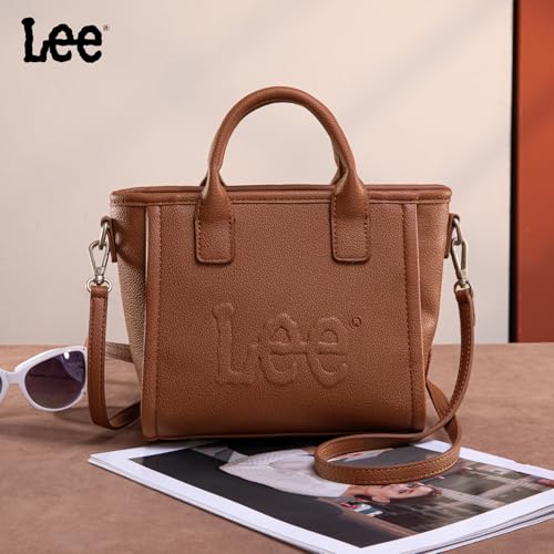 Image of Lee Small Tote Bag for Women, Crossbody Purse with Adjustable Strap, Women's Mini Shoulder Handbags for Travel, Work