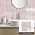 10 Sheets Long Hexagon Tile Peel and Stick Backsplash