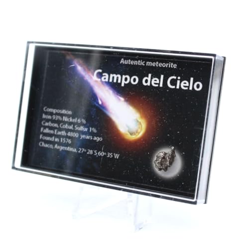 ✅ Pezzo unico: questo prodotto di Campo del cielo, proveniente direttamente dall'Argentina, pesa 1 grammi e misura 55 x 80 x 10 millimetri. Selezionato con cura per il suo splendore naturale, è un pezzo unico. Otterrai esattamente il campione illustrato nelle foto.