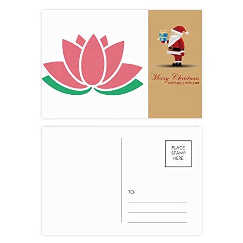 Cartes postales motif feuilles de lotus lot de 20 pour loisirs créatifs et correspondance