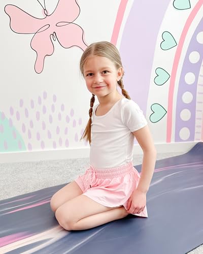 Image of Stelle Leotard for Girls Black Ballet Dance Leotard Gymnastics Outfits with Bow Back (Toddler /Little /Big Kids)