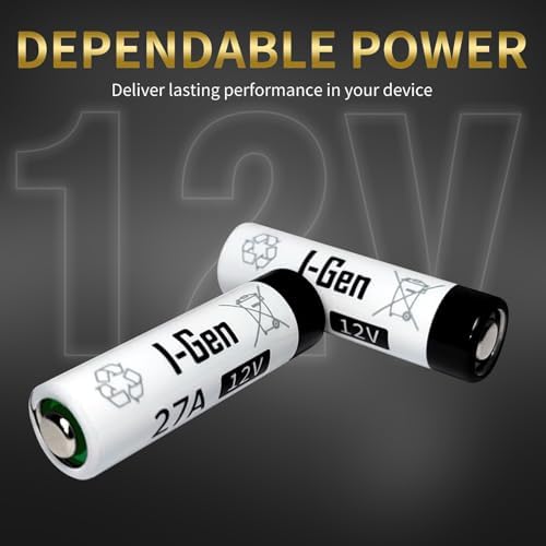 I-Gen 27A Pil 5'li Paket 12V MN27 (27A / A27 / L828) - Görsel 4