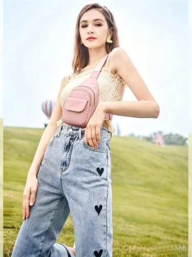 Image of YAZEKOUS Small Sling Bag Casual Crossbody Sling Backpack for Women Men, Trendy Cross Body Daypack Backpack