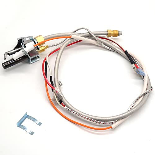 100112330 Water Heater Pilot Assembly, Gas Thermopile Assembly Replace 9007876 9007877, Fit For Reliance, A.o.smith, Kenmore, State, Whirlpool And American Water Heater #TOP7