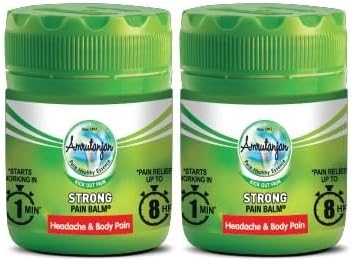 AMRUTANJAN STRONG PAIN BALM 27.5 ML - PACK OF 2