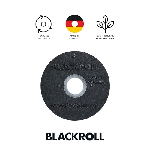 BLACKROLL STANDARD (30 x 15 cm) | Rouleau de massage et d’automassage original pour l’exercice des fascias, crossfit & yoga | Foam roll noir en différentes tailles – vue 3