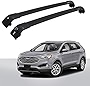 EZREXPM Roof Rack Cross Bars Fit for Ford Edge 2015 - 2023 Luggage Lockable Crossbars Carrier Cargo Bar (with Flush Side Rails)