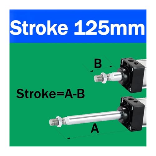 Cylindre pneumatique SC 32 double effet course 75mm pour automatisme