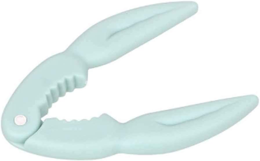 JSEIAJB Almond Walnut Pecan Hazelnut Hazel Filbert Nut Kitchen Nutcracker Crab Claw Clip Tool Clamp Plier Cracker 3Colors Kitchen Gadget(Blue)