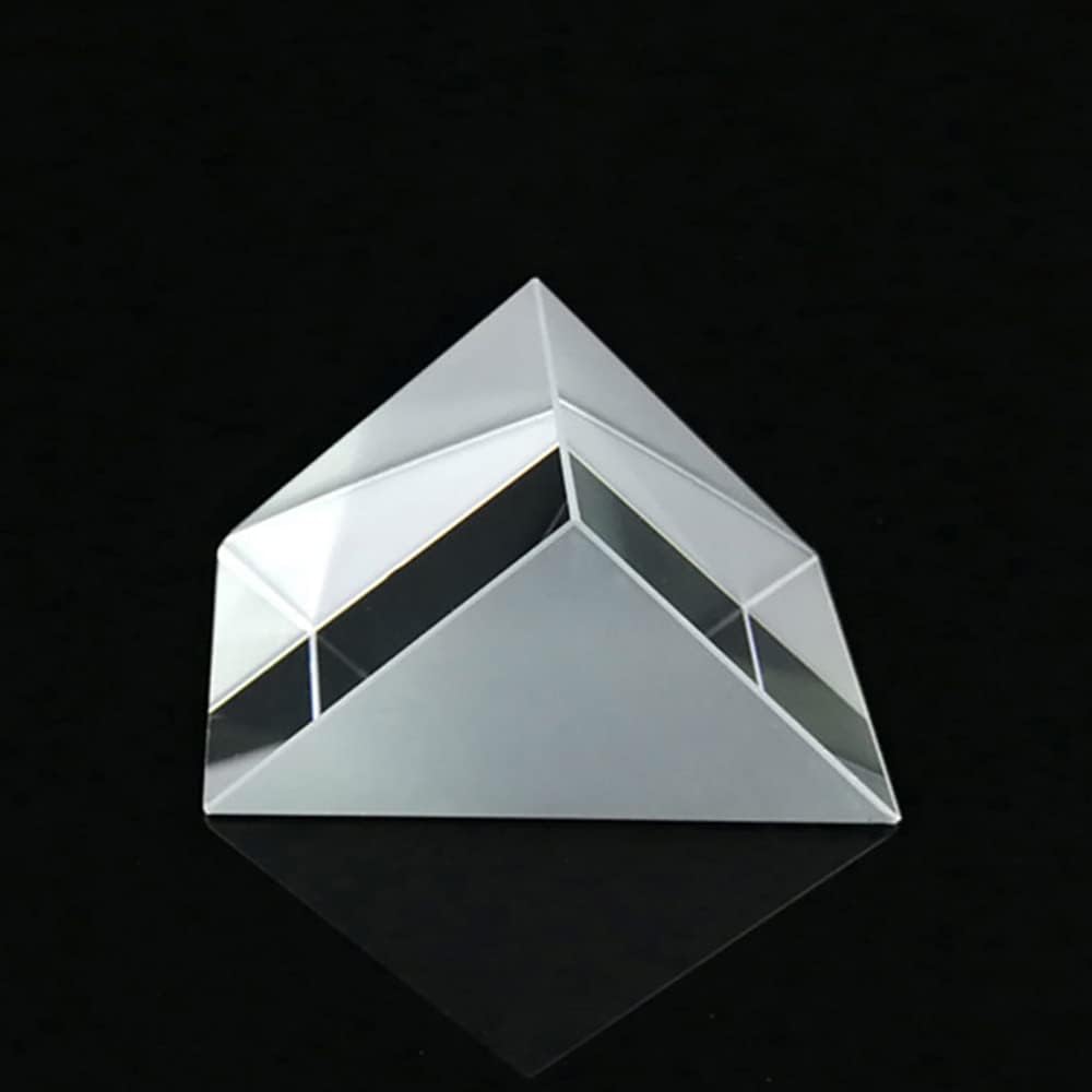 Optical Triangular Prism 10 * 10 * 10mm Right Angle