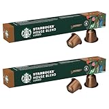 スターバックス ネスプレッソ専用カプセル ハウス ブレンド 10p×2箱,20杯分,レギュラーコーヒー,ブラックコーヒー image