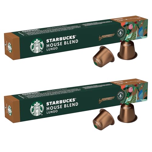 スターバックス ネスプレッソ専用カプセル ハウス ブレンド 10p×2箱,20杯分,レギュラーコーヒー,ブラックコーヒー