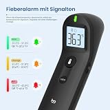 Fieberthermometer Kontaktlos für Baby und Erwachsene, Digitales Stirnthermometer...