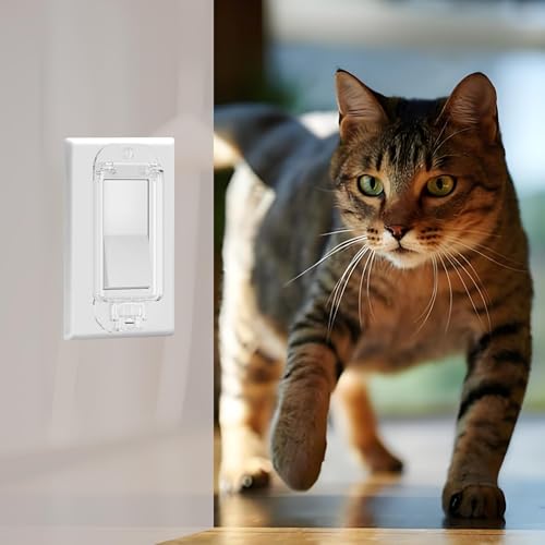Image of Transparent Switch Board Cover Box for Wall, Protection Switch Board Cover Frame for Household Safety