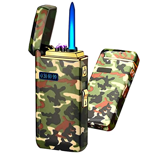Encendedor eléctrico recargable 2 en 1 camuflaje