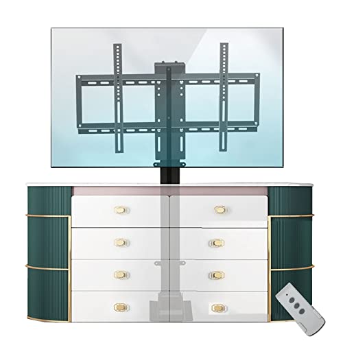 NURUGURE Soporte de Pared para TV Elevador de TV motorizado Soporte de TV de elevación Vertical con Control Remoto para televisores de 26 Pulgadas a