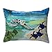 Betsy Drake NC1191 Throw Pillow, 16 inches x 20 inches, Multi