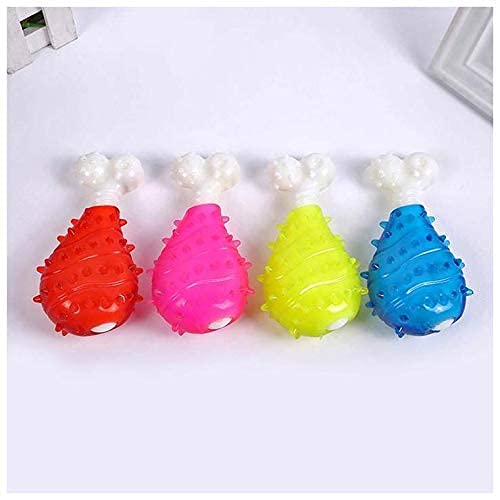 PSK PET MART Chew Textured Toy Chicken Leg Shaped Dog Chew Toy-1 Piece (Color May Vary) (B09FQ4VYRF) Amazon Price History, Amazon Price Tracker
