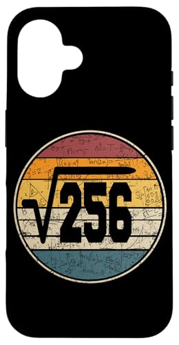 256 �̕����� 16 �΂̒a���� ���B���e�[�W 16 �� �X�}�z�P�[�X iPhone 16 �p