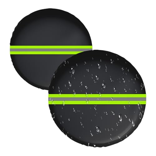 Cubiertas para neumáticos – Cubiertas impermeables para neumáticos | Protector reflectante impermeable a prueba de polvo para camping, remolque, garaje, al aire libre, hogar, viajes, estacionamiento