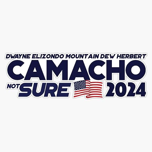 Camacho 2024 Bumper Sticker Vinyl Decal 5
