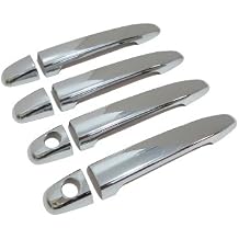 For Toyota 4Runner 2003-2009 / Avalon 2005-2012 / Land Cruiser Prado FJ120 2002-2009 / Sienna 2004-2010 / Tacoma 2005+ Chrome Handle Cover Set