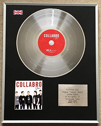 Century Presentations - COLLABRO- Edición Limitada CD Platinum LP Disc - ESTRELLAS Cover