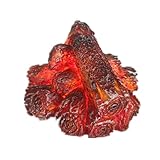 Lámparas de llama de carbón de leña luces de chimenea simulación funciona con pilas lámpara de carbón de leña lámpara de decoración de mesa sin llama luz de chimenea para decoración de Navidad